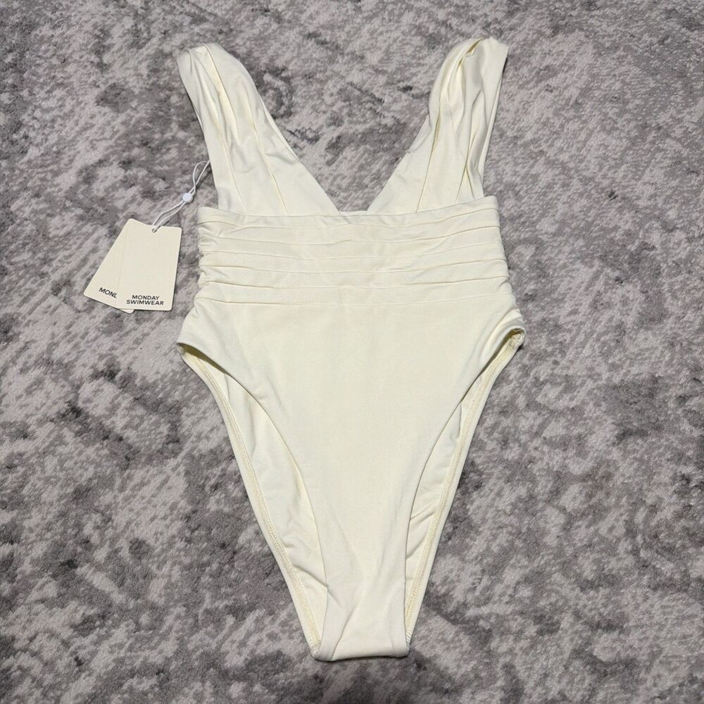 Monday Swimwear FLORENCE ONE PIECE - IVORY S